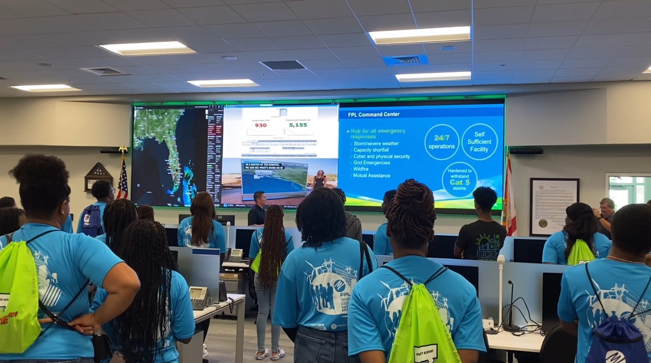 Students get hand-on introduction into energy careers at FPL event - Vimarsana News