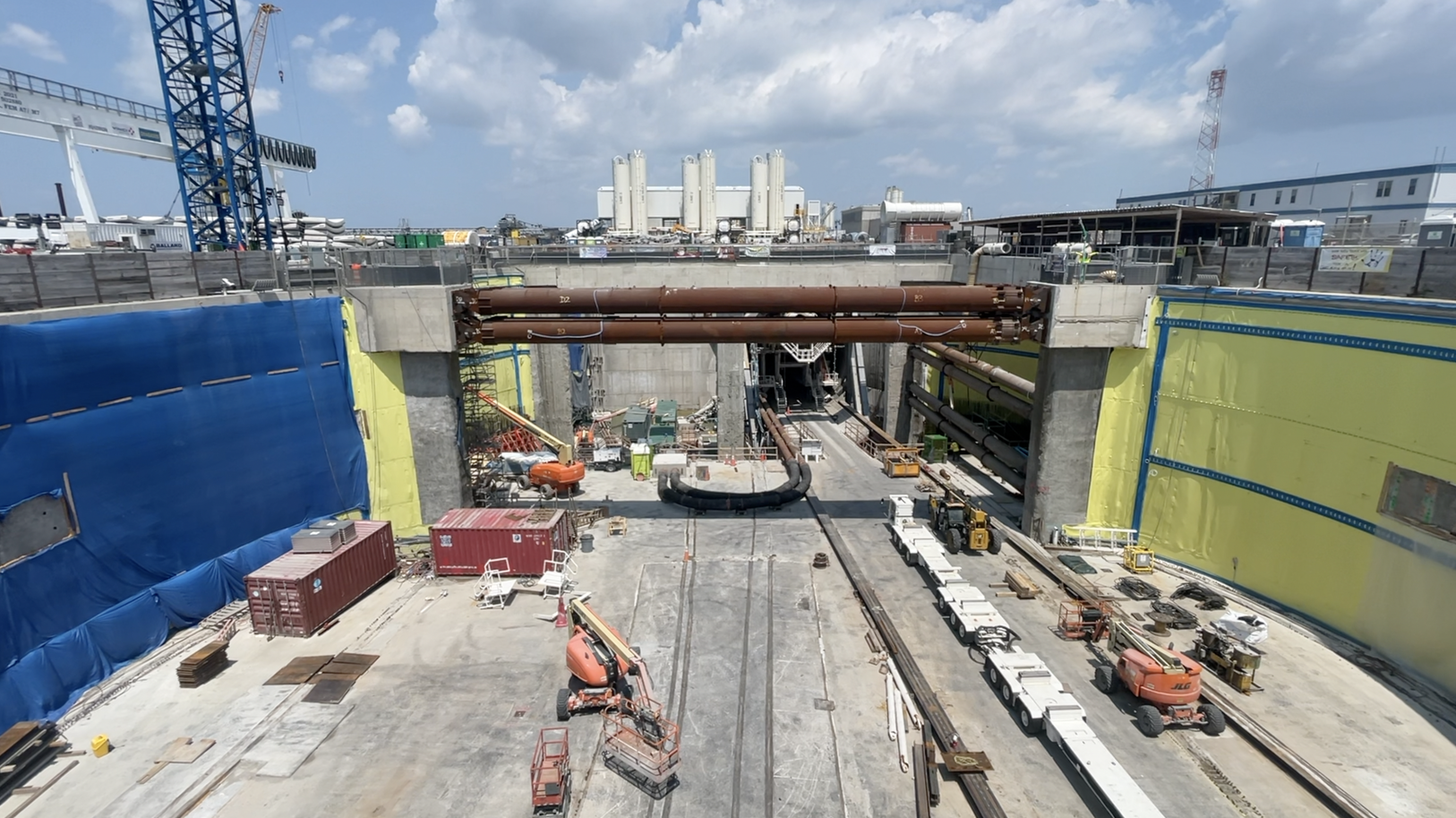 HRBT Expansion Project now over 50-percent done, but project is behind schedule - Vimarsana News