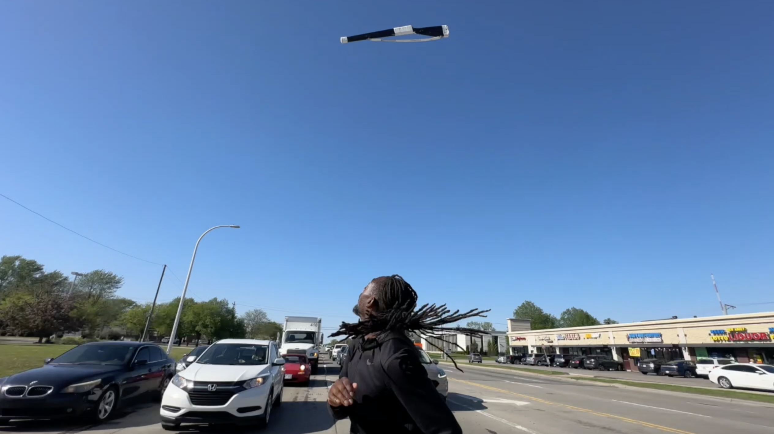 Who's that man performing on 10 Mile and Southfield Road? - Vimarsana News