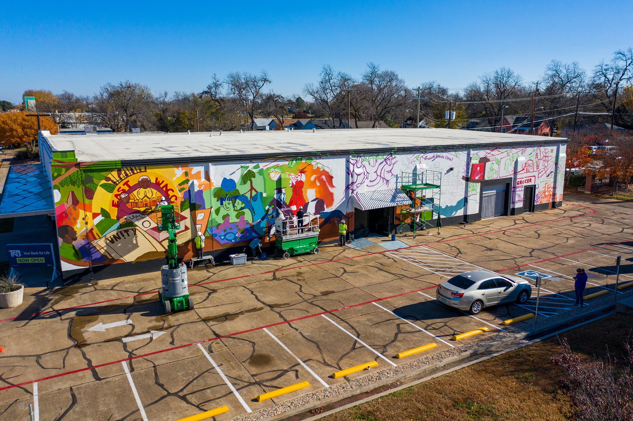 New mural on Elm Avenue showcases the history of east Waco - Vimarsana News