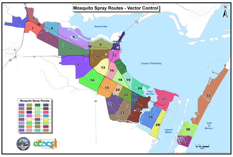 City of Corpus Christi releases mosquito spraying schedule post TS Harold - Vimarsana News