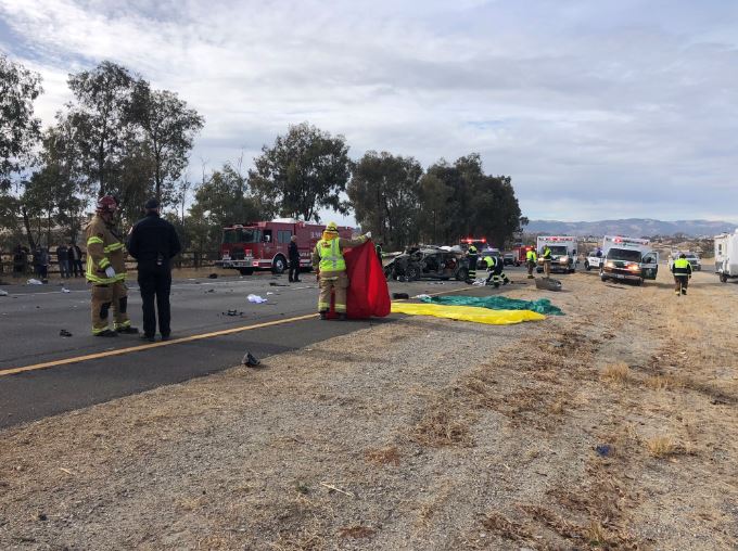 3-vehicle crash blocks EB lanes of Hwy 46 in Paso Robles - Vimarsana News