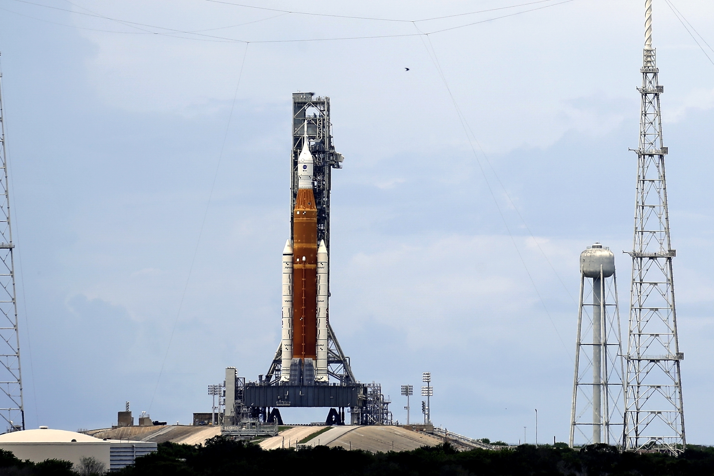 NASA moon rocket on track for launch despite lightning hits - Vimarsana News
