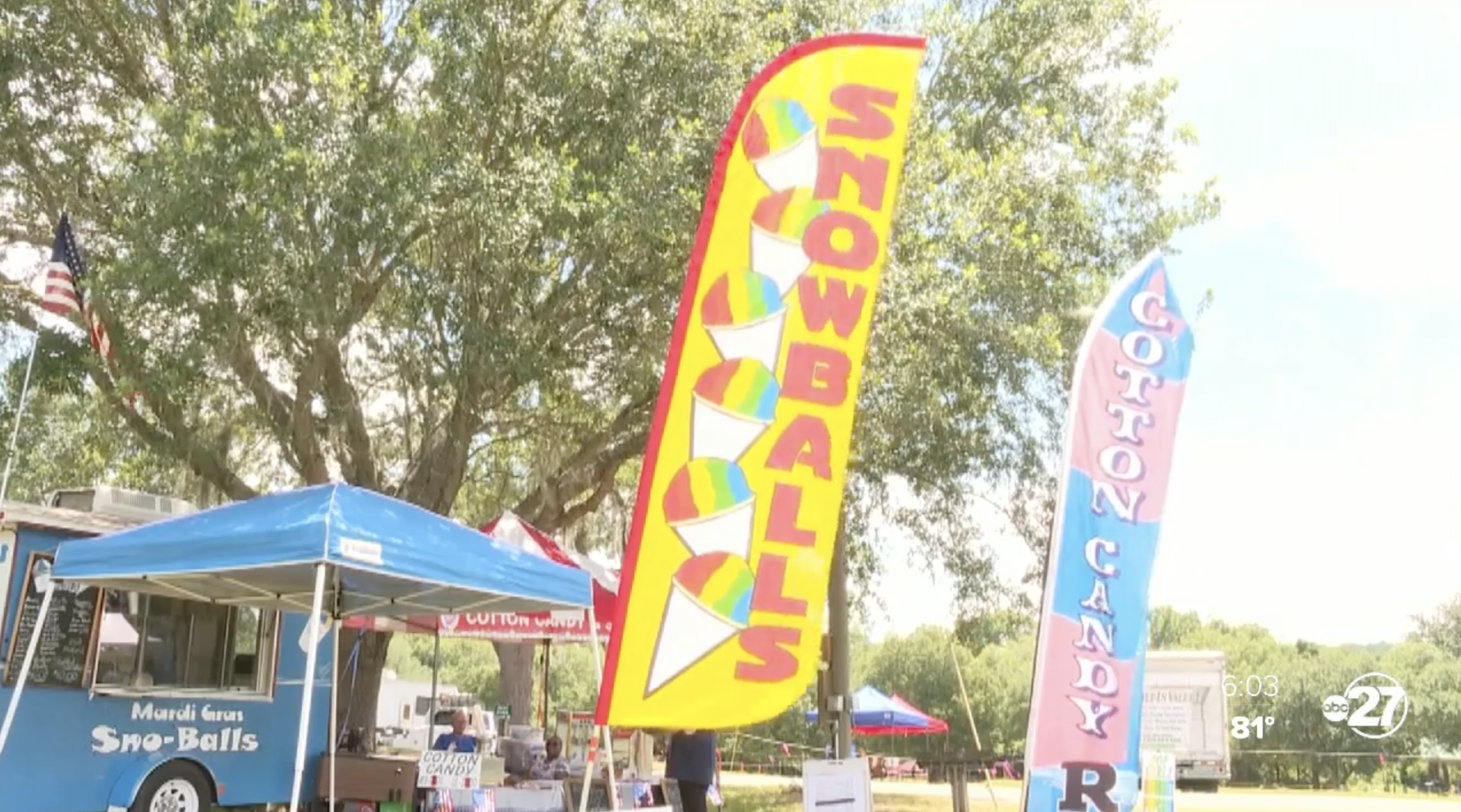 Local food truck at Tallahassee's Independence Day celebrations - Vimarsana News