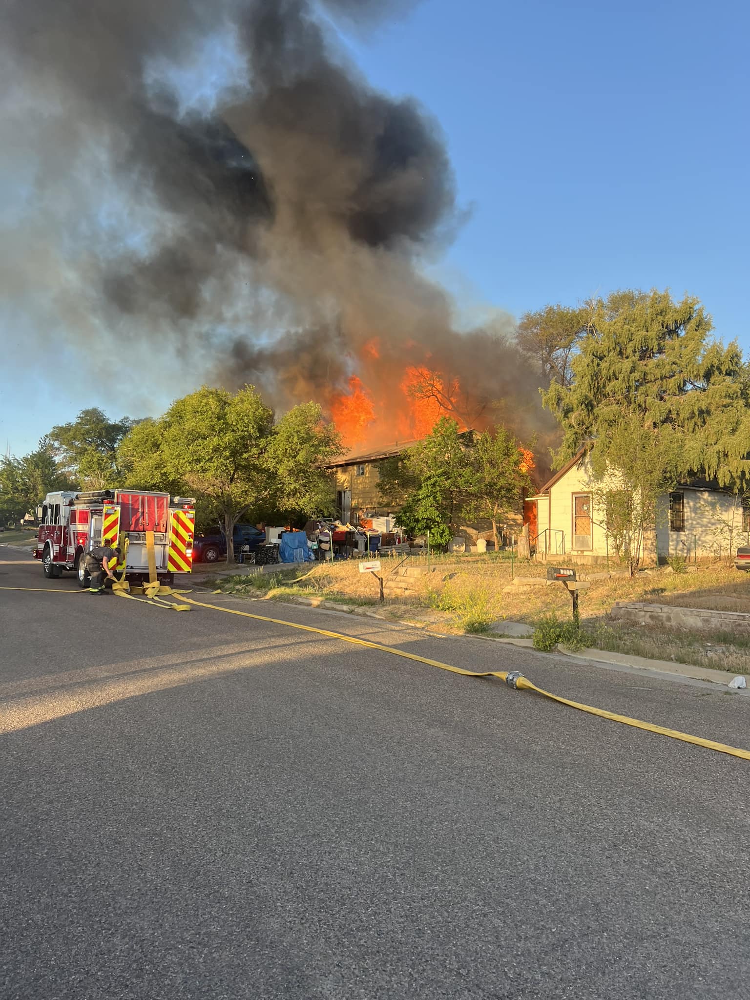 Two people dead after a house fire in La Junta Sunday morning - Vimarsana News