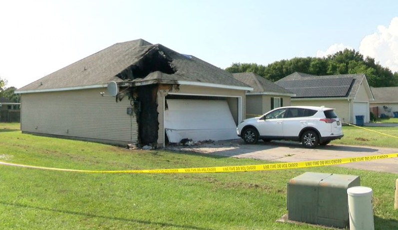 Fireworks start fire, damage home - Vimarsana News