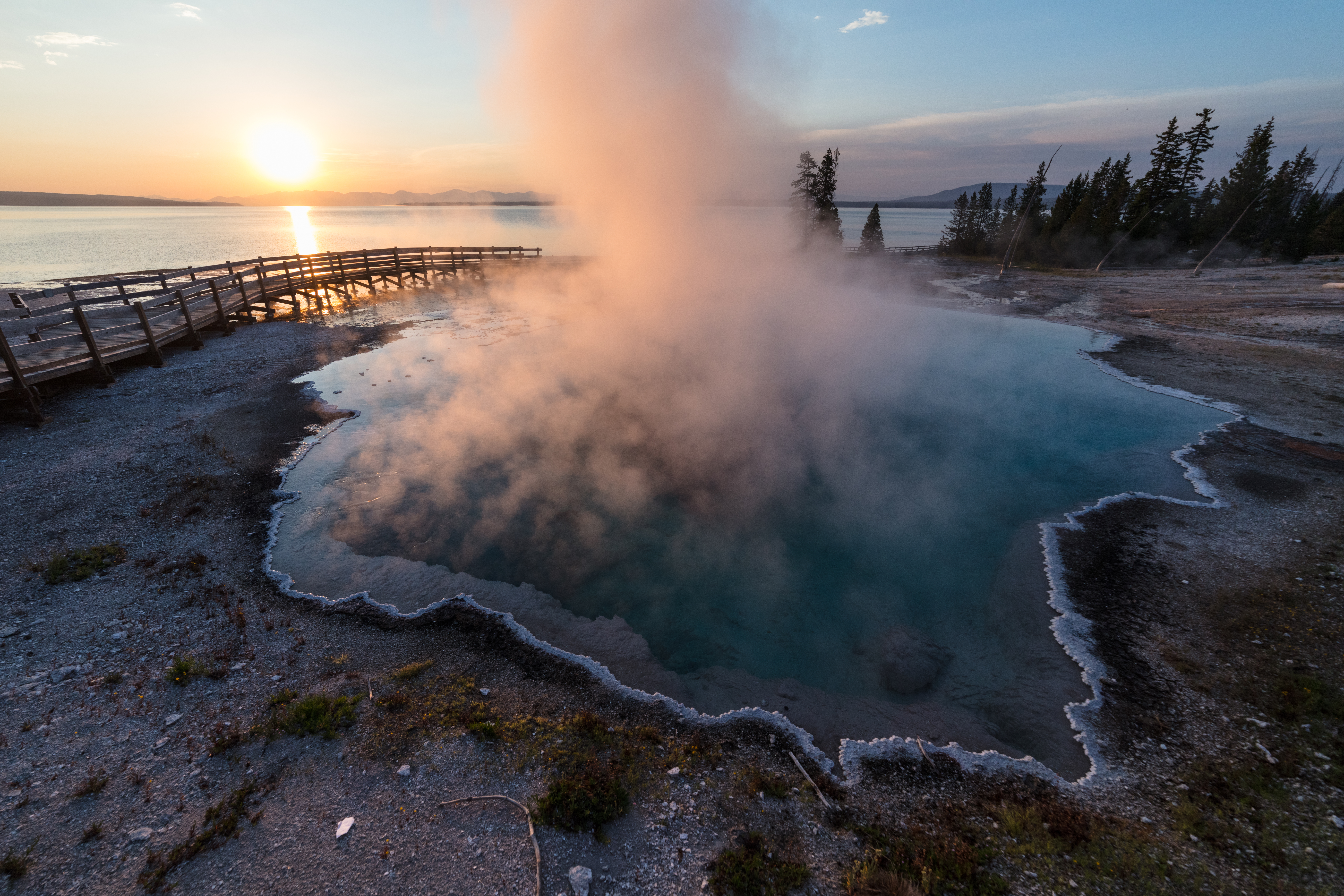Yellowstone identifies human foot found in West Thumb Geyser Basin - Vimarsana News