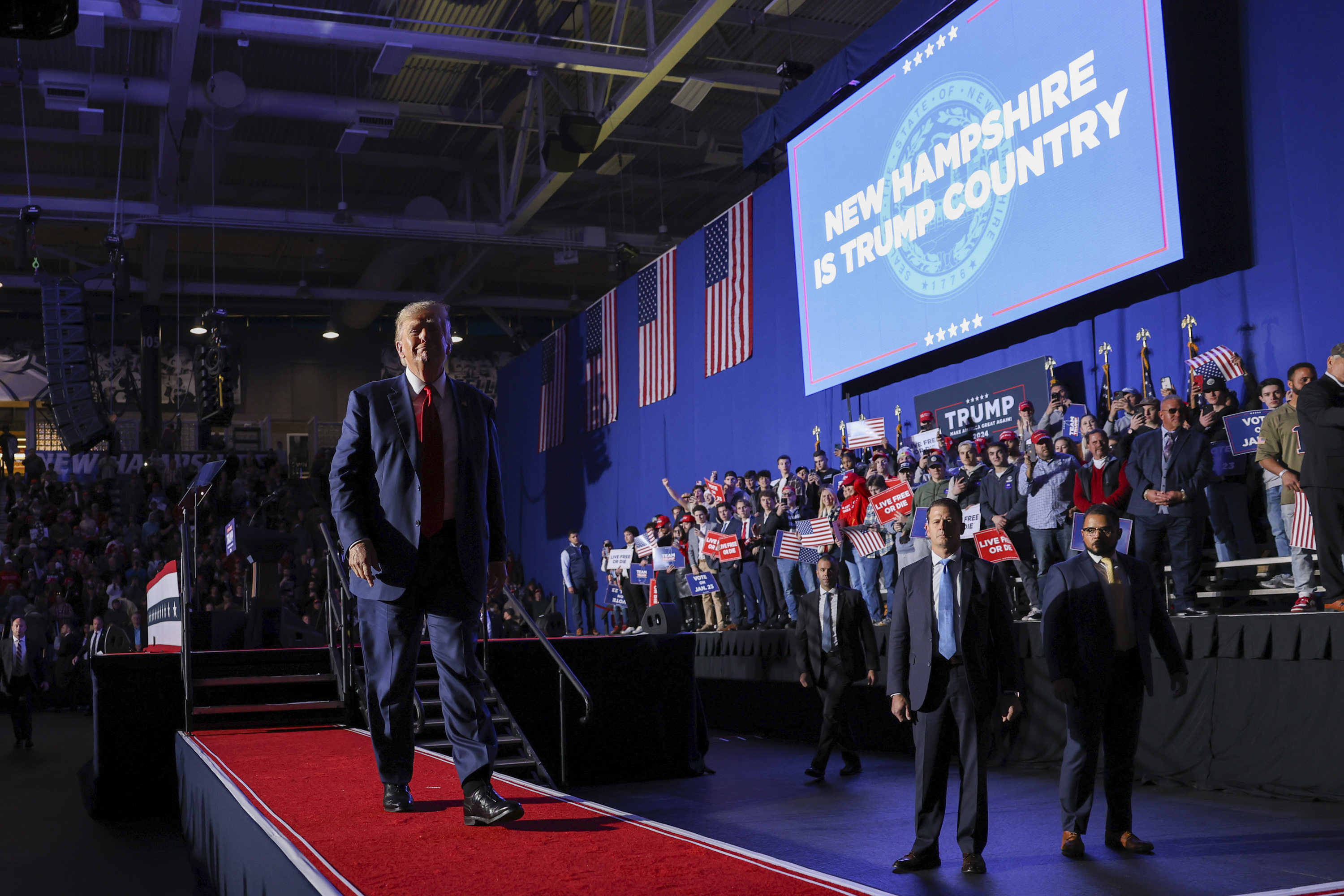 Trump wants New Hampshire path to nomination before rivals find footing - Vimarsana News