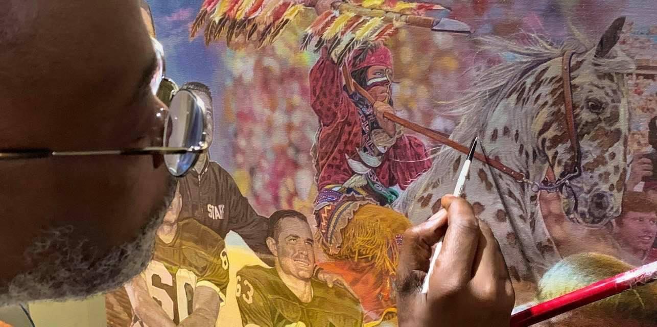 Internationally renowned artist paints Bobby Bowden; unveiling scheduled - Vimarsana News