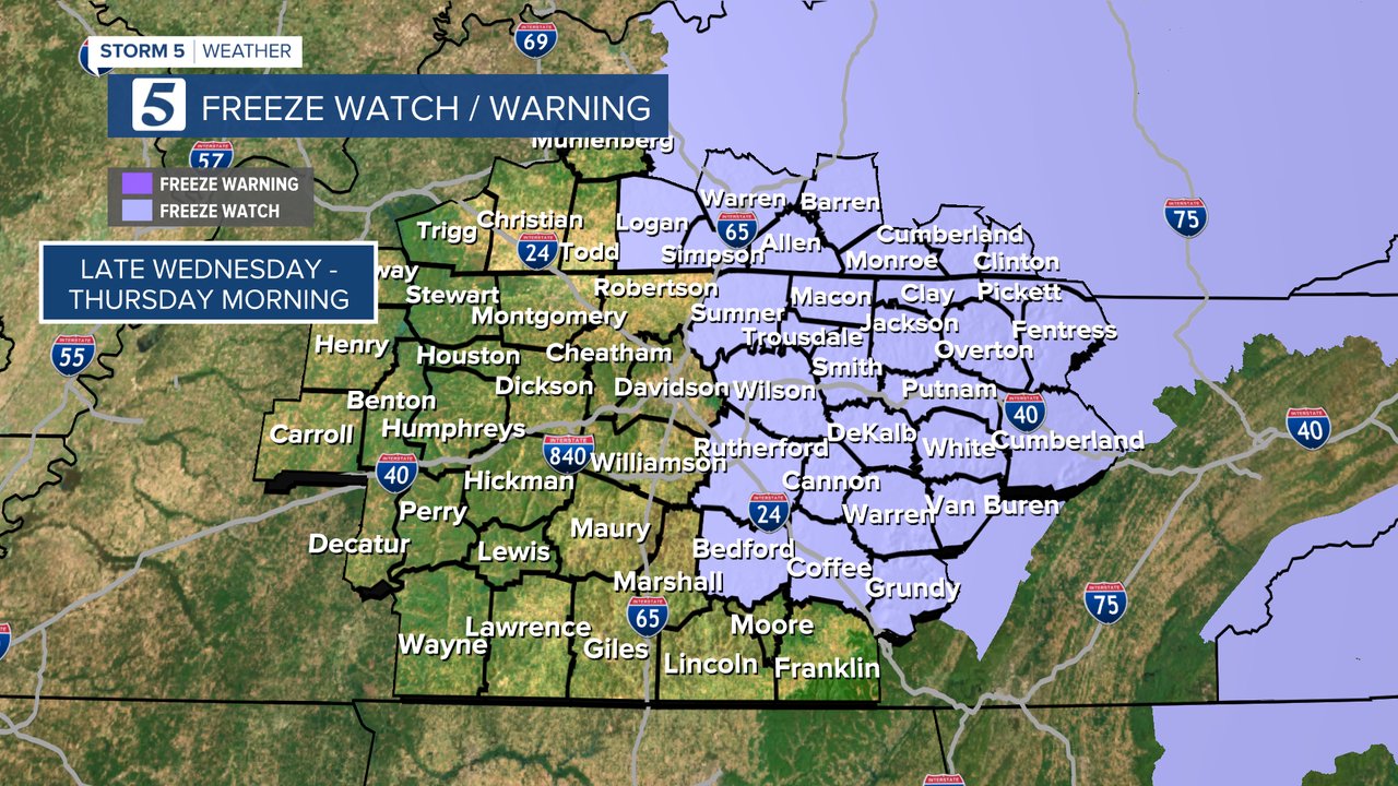 Old Man Winter making a run on Middle Tennessee, Southern Kentucky - Vimarsana News