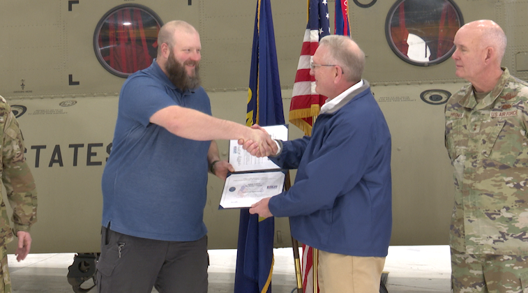 The ESGR presented the Patriot Award in Helena - Vimarsana News