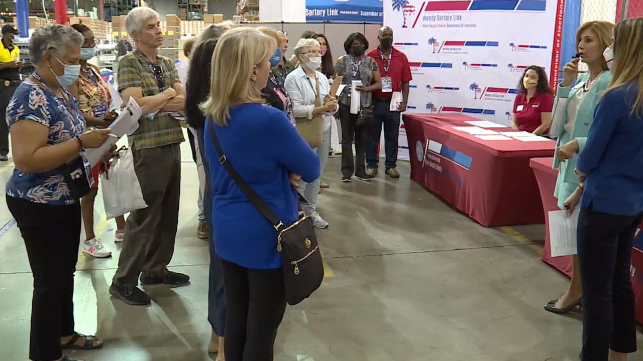 Palm Beach County voters get behind-the-scenes look at how ballots are processed, tabulated - Vimarsana News