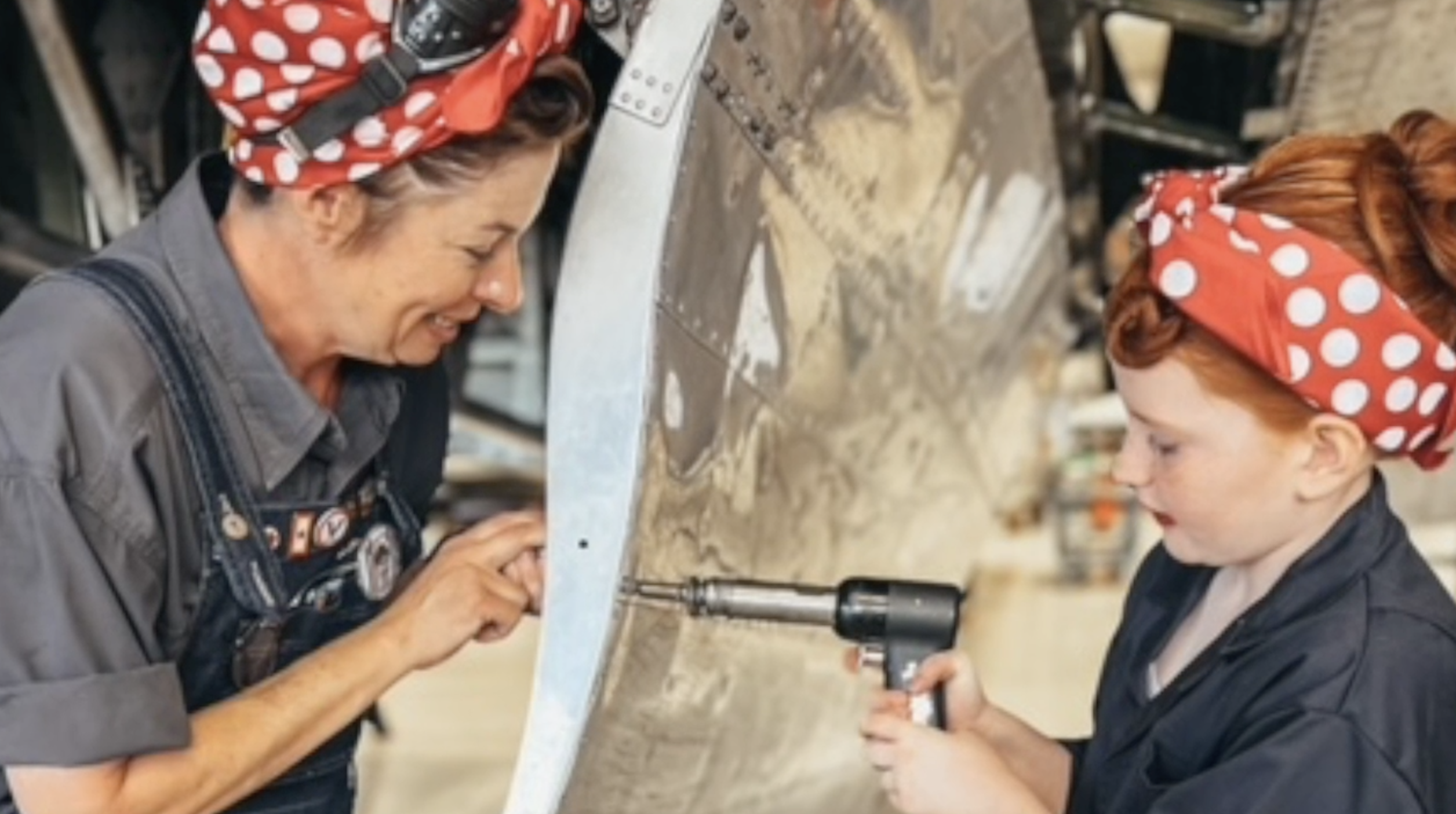 WATCH: Valley girl meets and learns from a real Rosie the Riveter role model - Vimarsana News