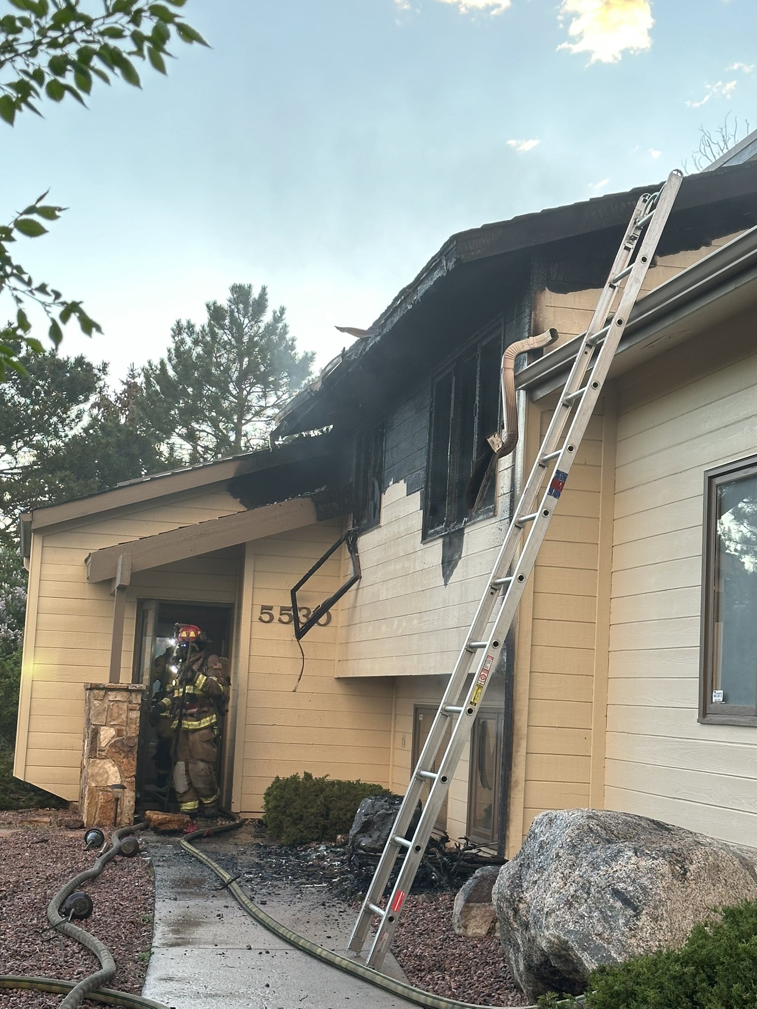 Family displaced after house fire on the northeast side of Colorado Springs - Vimarsana News