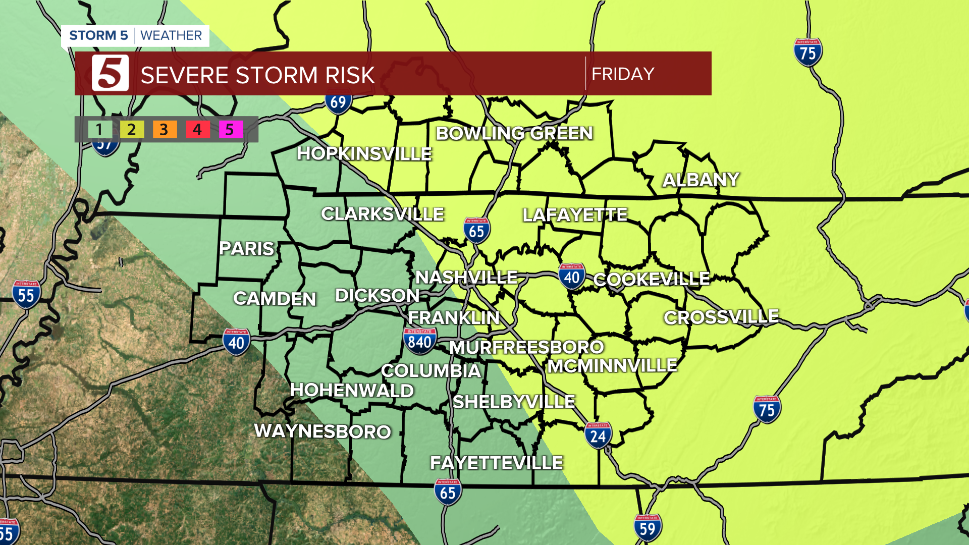 Storm 5 Alert: Friday storms will move through from noon to 8 p.m. - Vimarsana News