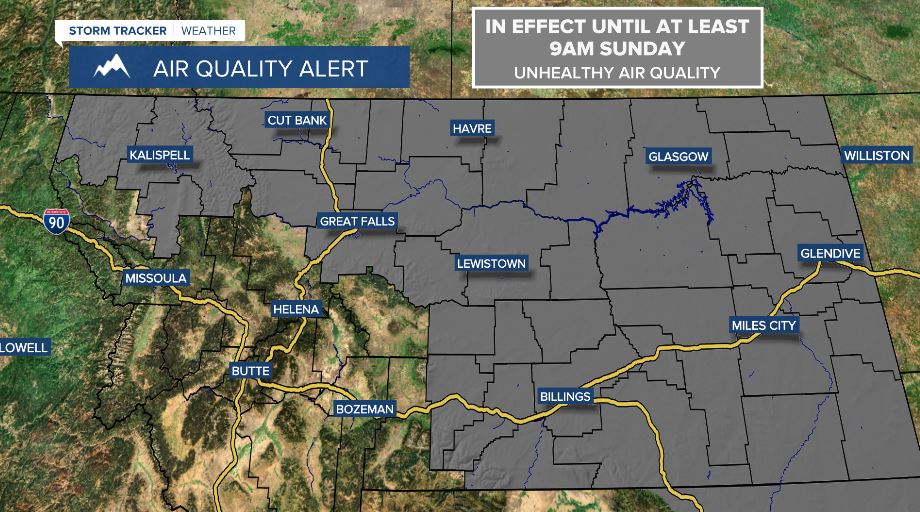 Wildfire smoke stretching into Montana; hot temps ahead - Vimarsana News