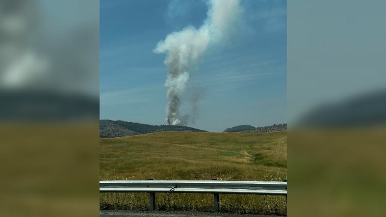 Crews tackling wildfire in Jefferson County near Cardwell - Vimarsana News