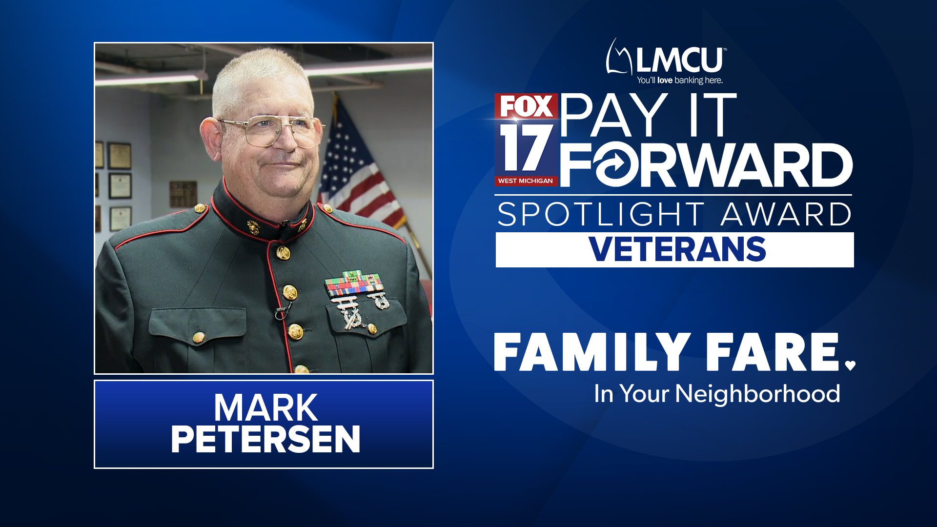 June's Pay it Forward Spotlight Award goes to Mark Petersen - Vimarsana News