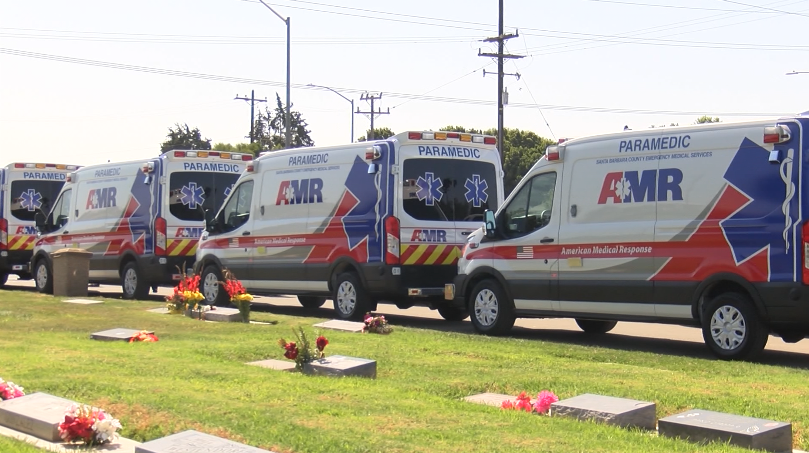 AMR Santa Barbara hosts funeral procession for EMT Emily Pritchett