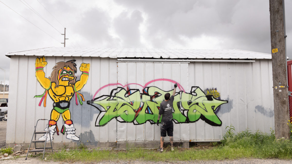 Billings graffiti artist drawing the line between craft and vandalism - Vimarsana News