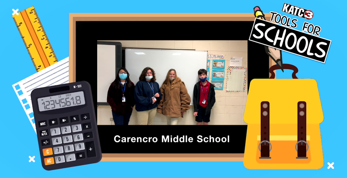 Tools for Schools: Carencro Middle - Vimarsana News