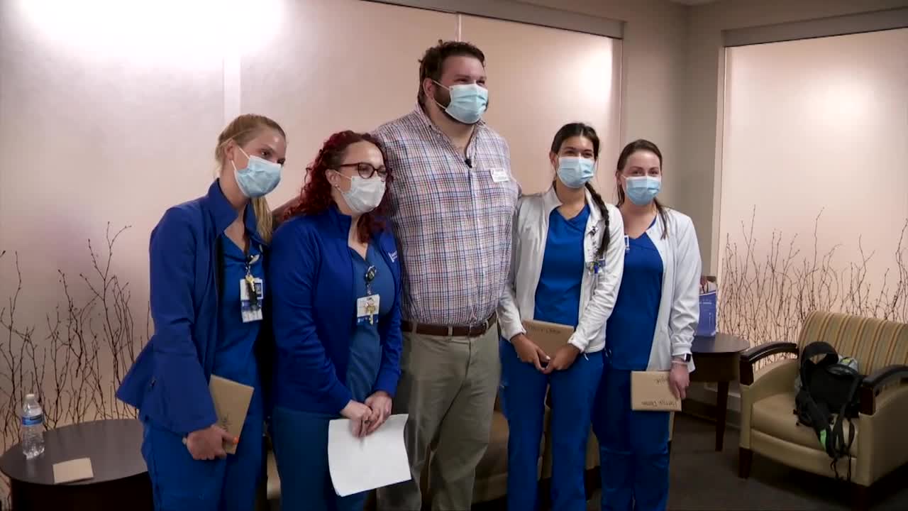 24-year-old COVID-19 survivor reunites with Saint Thomas West health care workers who saved his life - Vimarsana News