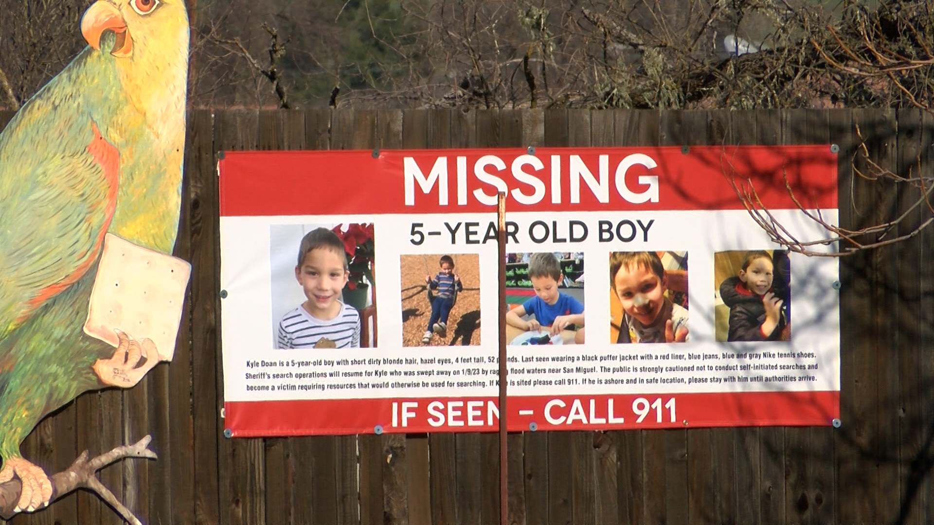 No evidence of Kyle Doan found during weekend searches - Vimarsana News