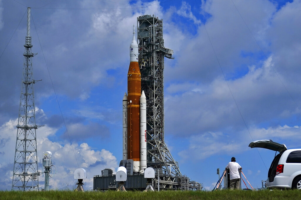 NASA moon rocket on track for launch despite lightning hits - Vimarsana News