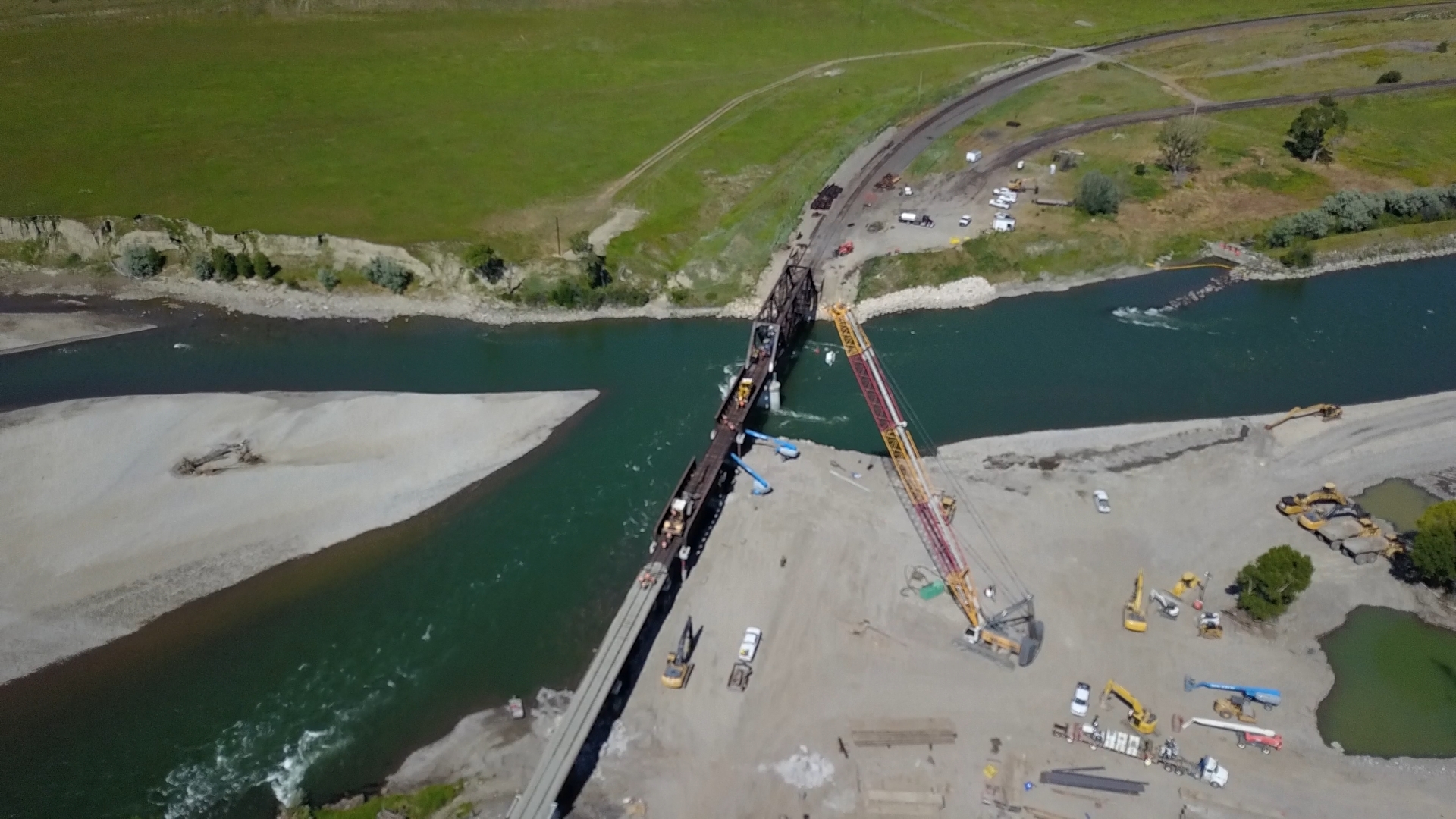 Stillwater County train derailment: Construction on bridge complete - Vimarsana News