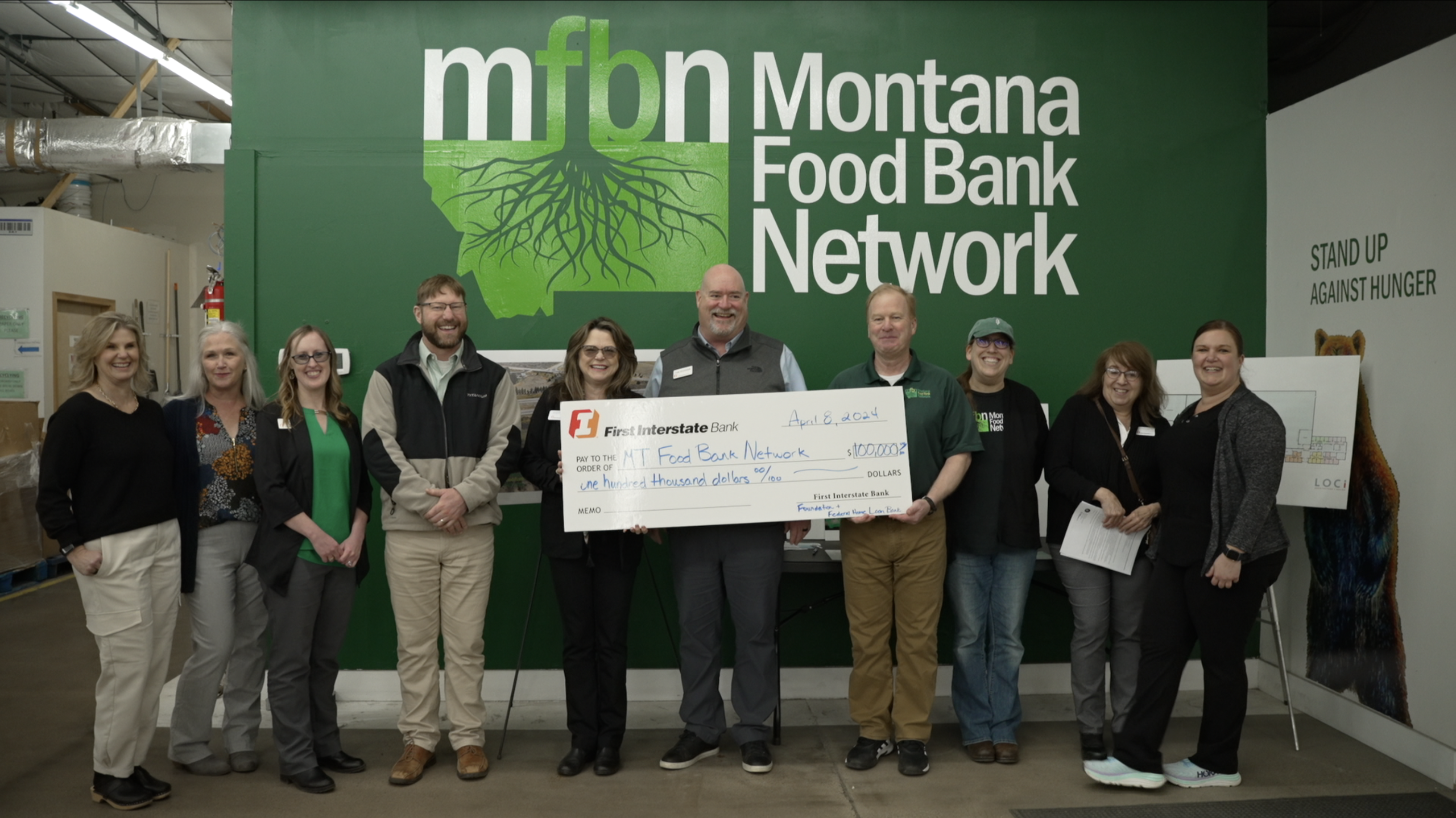 First Interstate Bank donates $100K to Montana Food Bank Network - Vimarsana News