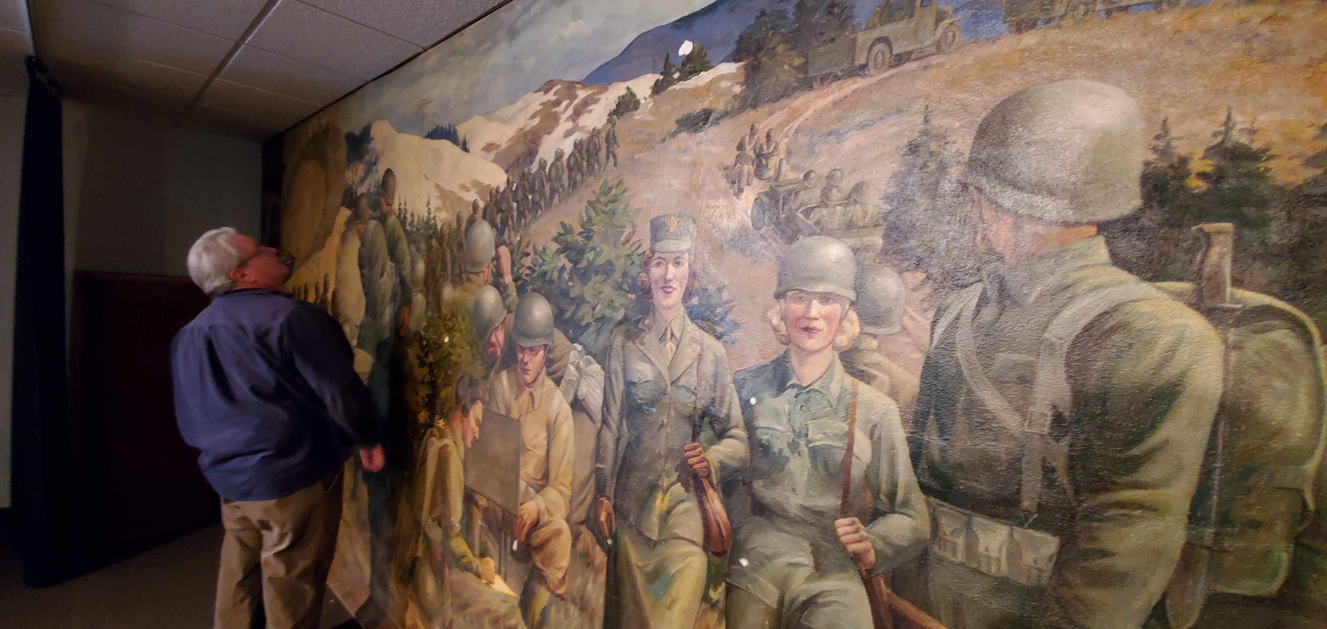 MT Military Museum seek funds to restore WWII mural - Vimarsana News