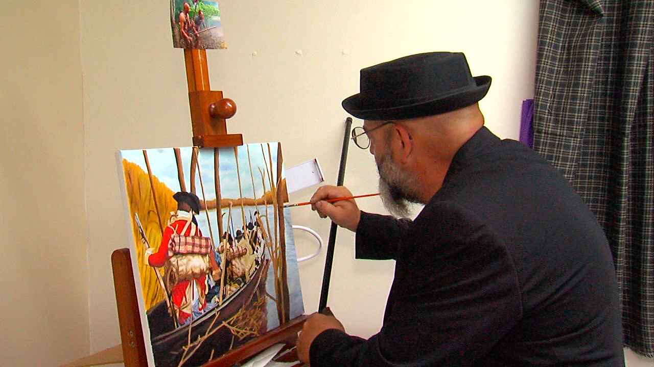 Gulf War veteran turns combat memories into art, healing - Vimarsana News