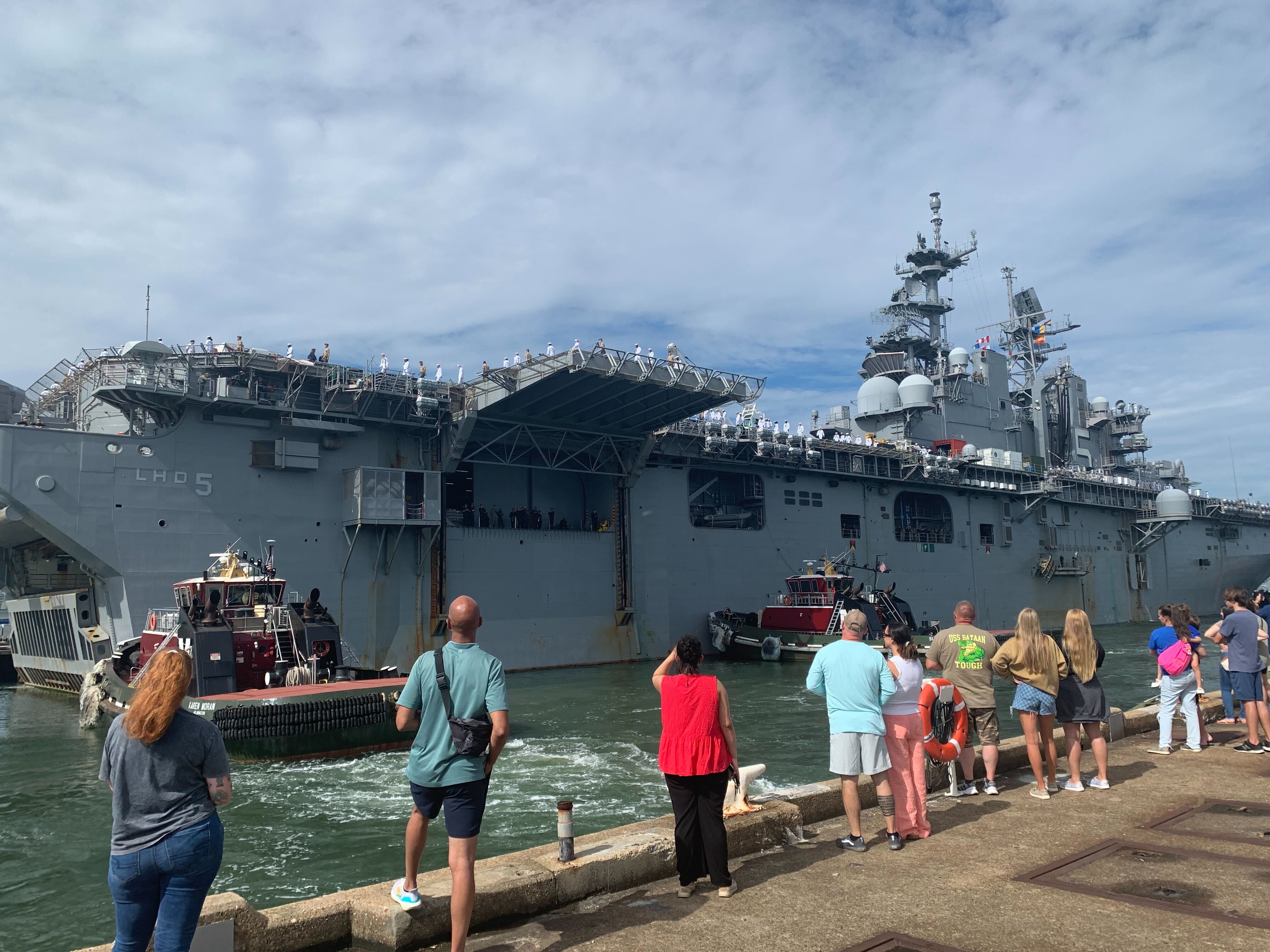 USS Bataan, USS Mesa Verde depart for deployment from Naval Station Norfolk - Vimarsana News
