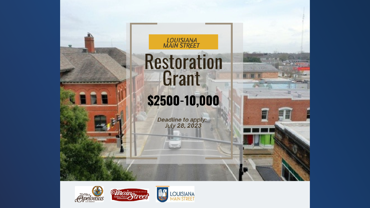 Main Street Restoration Grant applications open - Vimarsana News