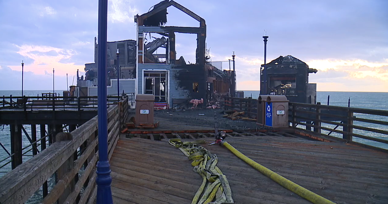 Oceanside Pier overhaul underway after fire - Vimarsana News