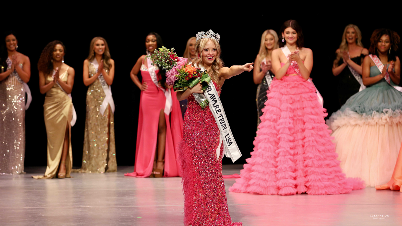 Contestant makes history as first Miss Delaware Teen USA with Down syndrome - Vimarsana News