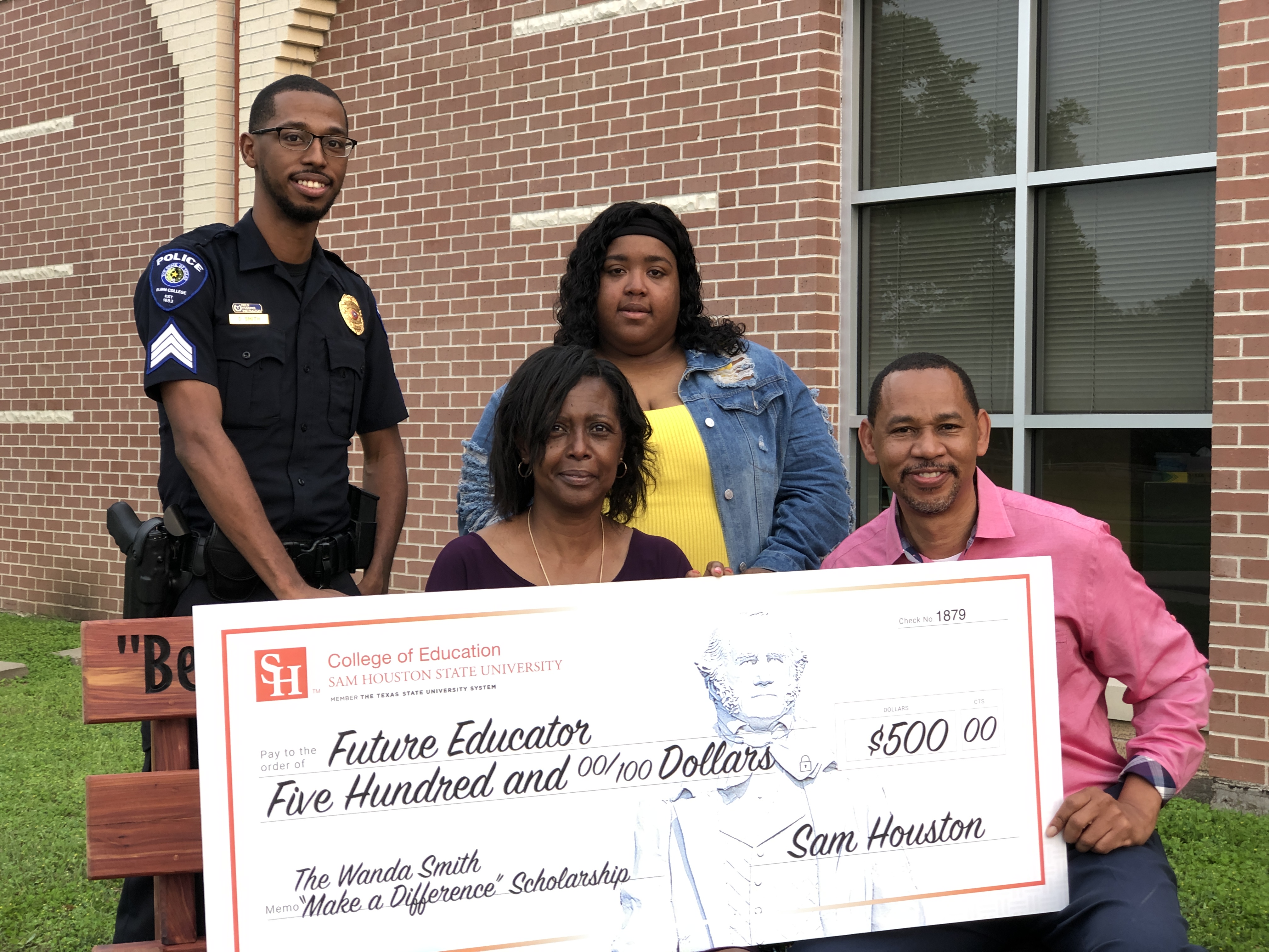 Sam Houston State names scholarship in honor of Brenham ISD teacher - Vimarsana News