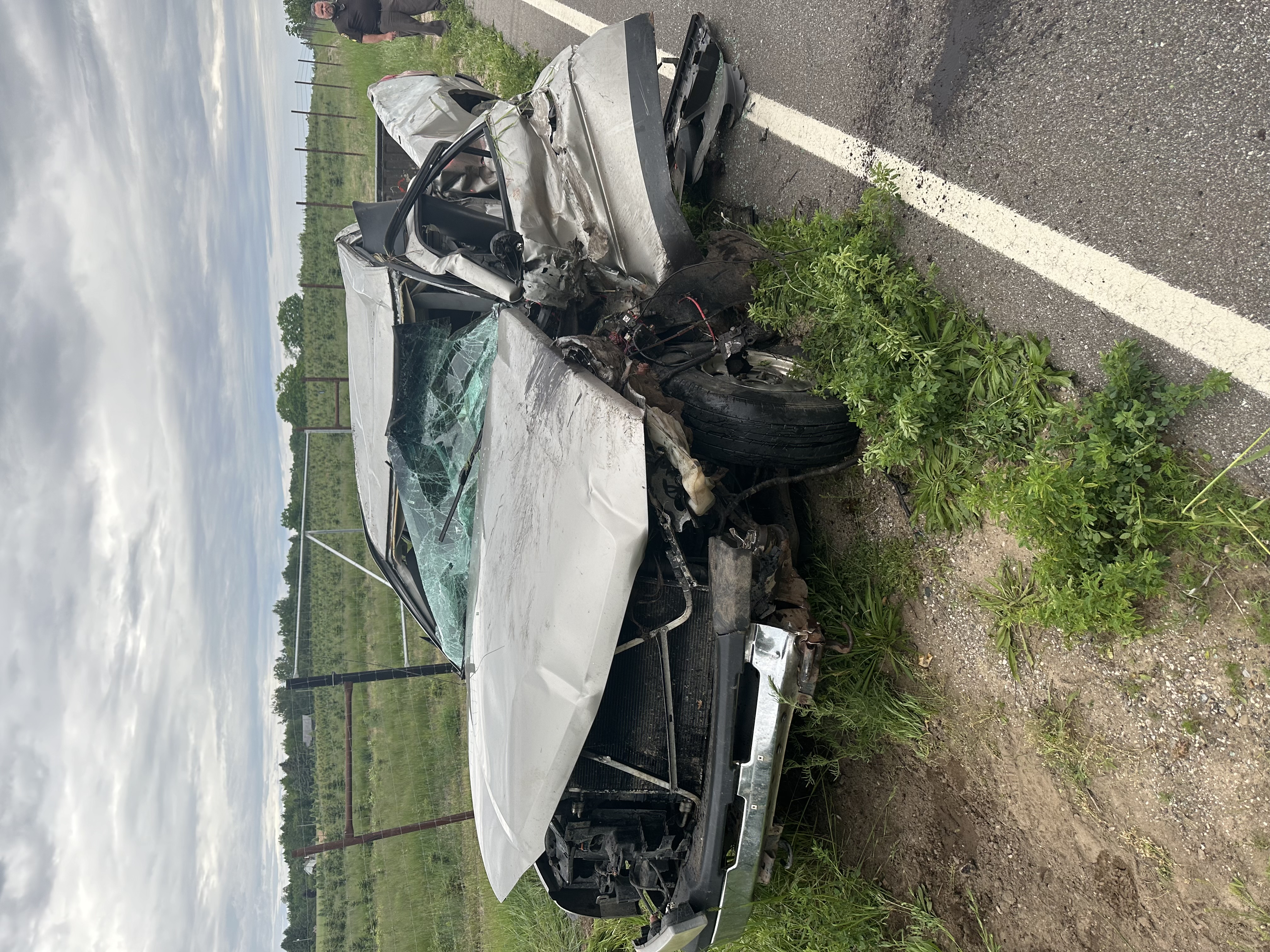 Pickup driver airlifted after crashing - Vimarsana News