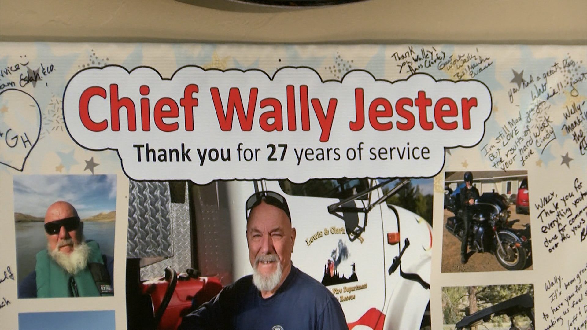 Longtime Lewis and Clark county fire chief Wally Jester retires - Vimarsana News