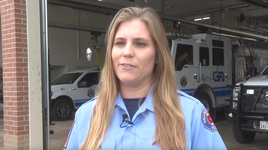 Meet one of nine women serving in the College Station Fire Department - Vimarsana News