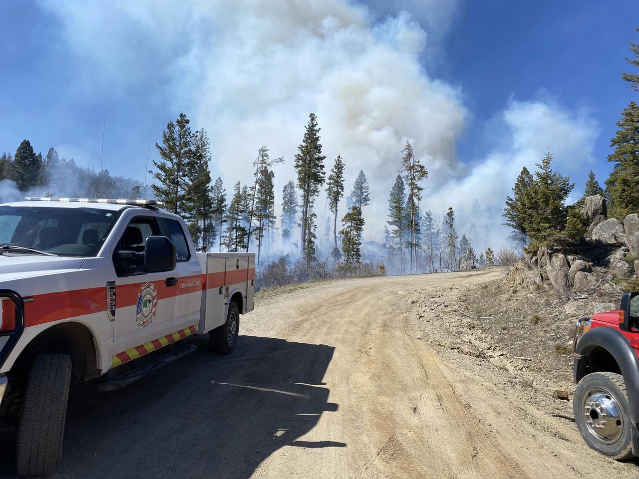 Firefighters contain human-caused fire near Priest Pass - Vimarsana News