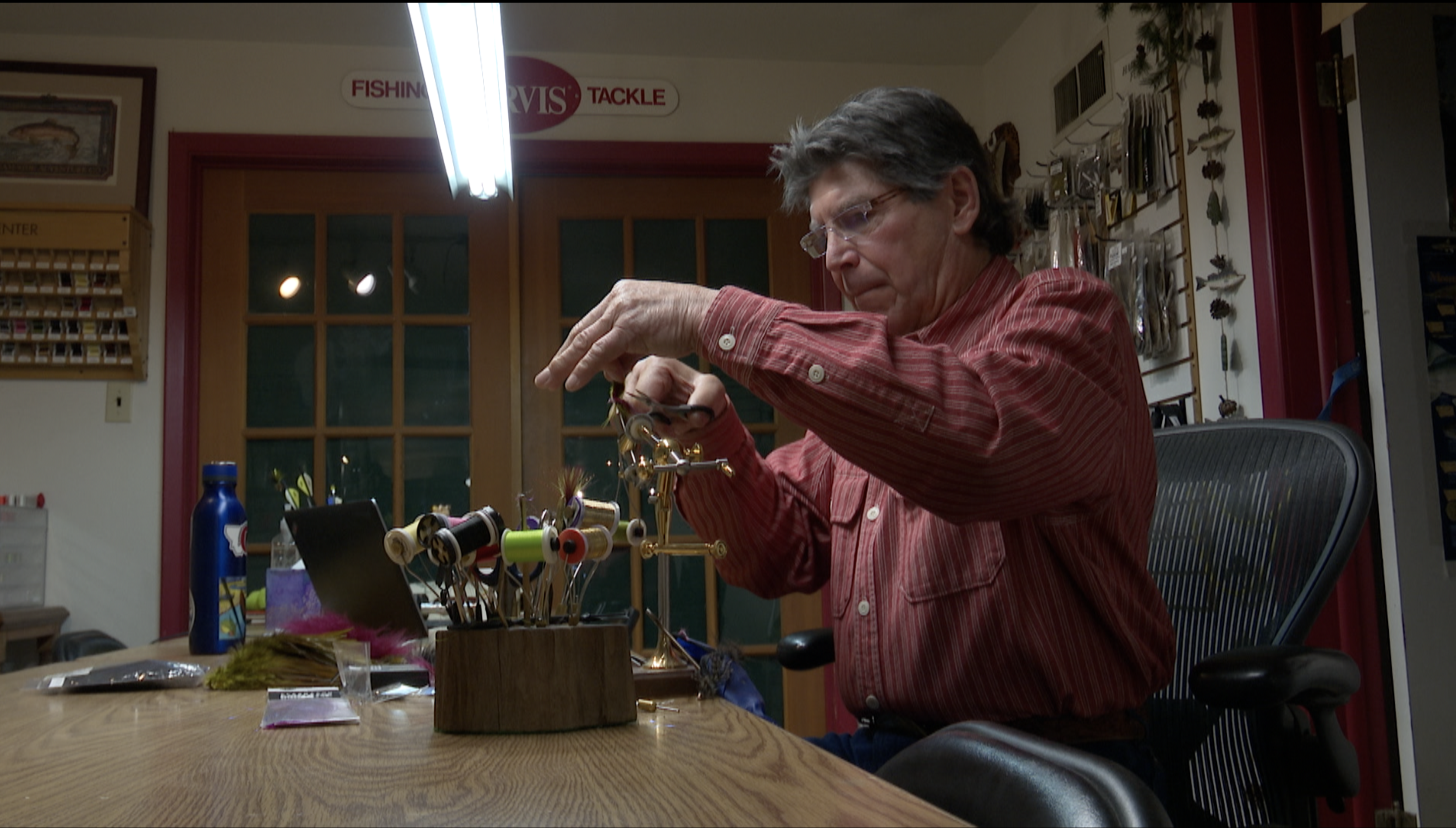 Tie them in the winter to lose them in the summer: The art of fly tying - Vimarsana News