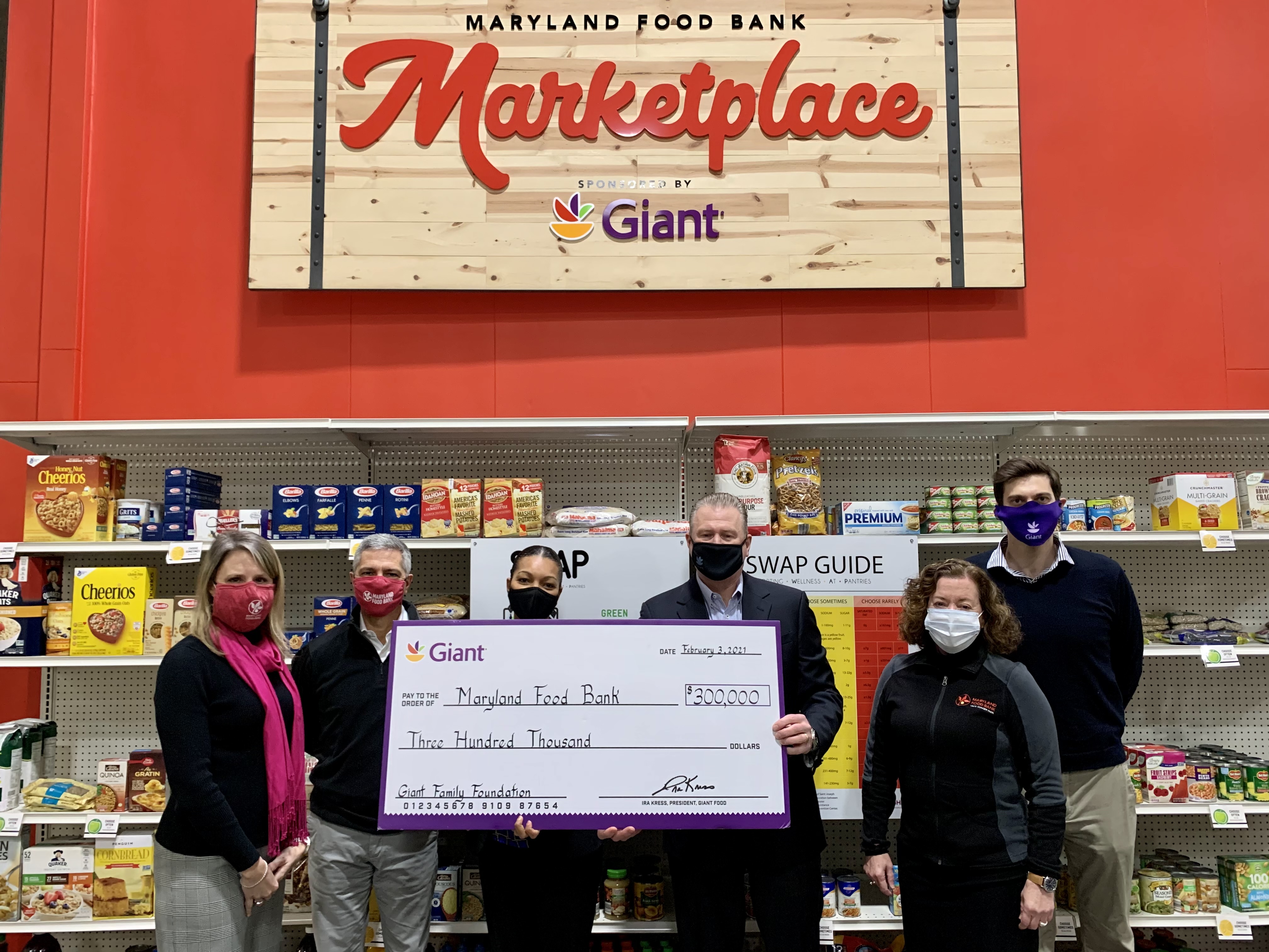 Giant donates $300,000 to the Maryland Food Bank - Vimarsana News