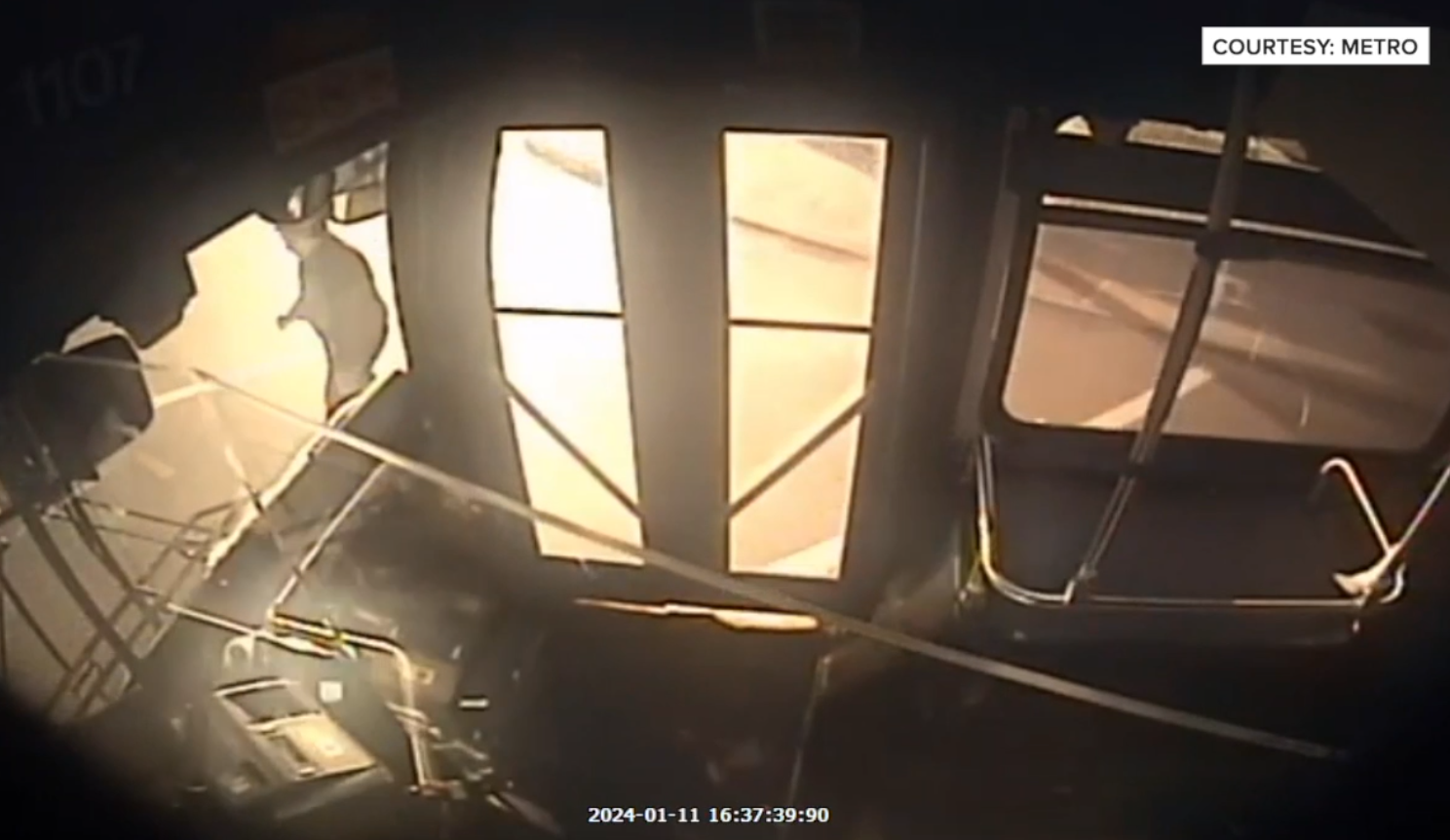 Video shows moments before Metro driver hits, kills 87-year-old woman - Vimarsana News