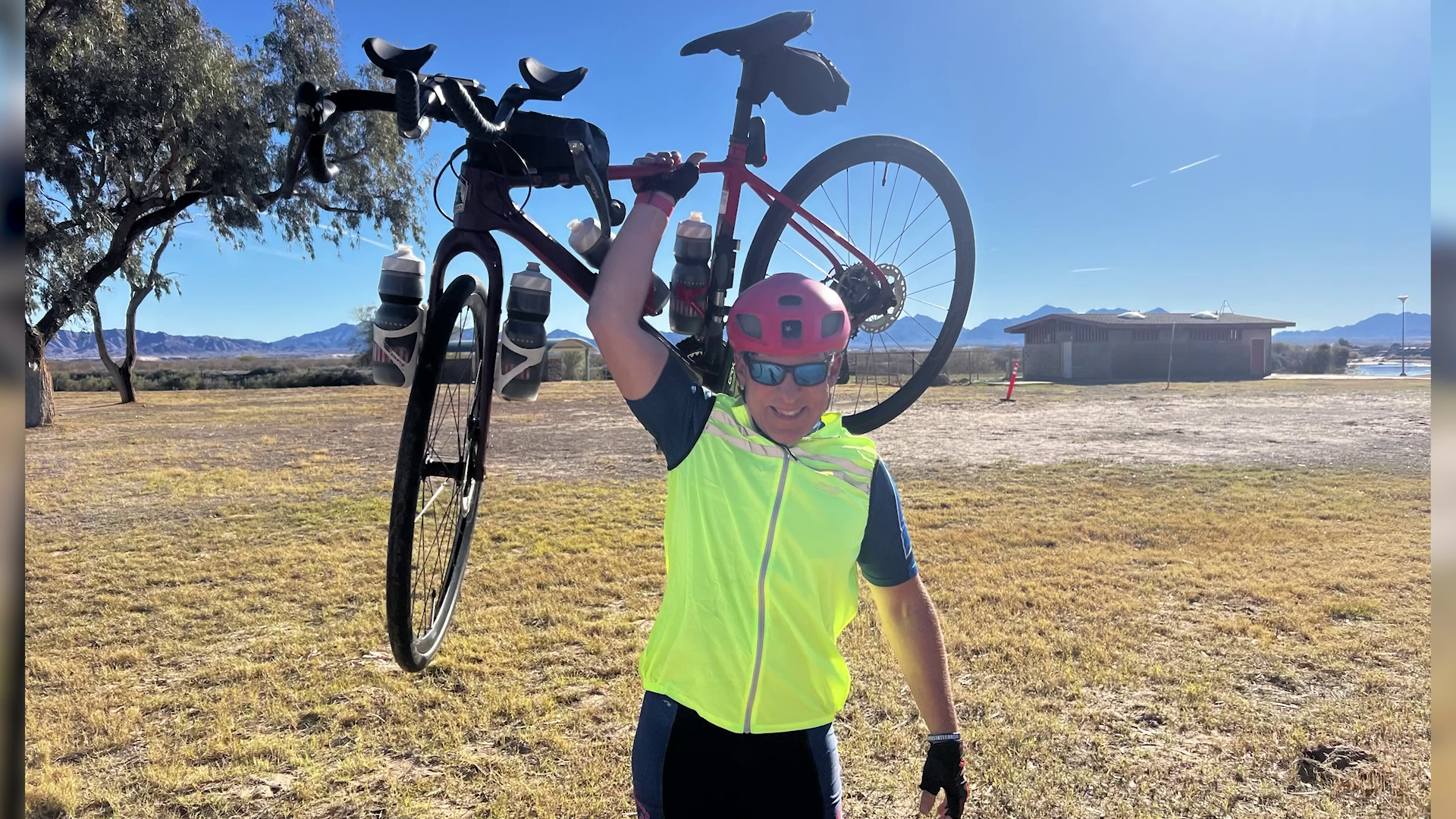 Biking across the US to raise awareness of prostate cancer and schizophrenia - Vimarsana News