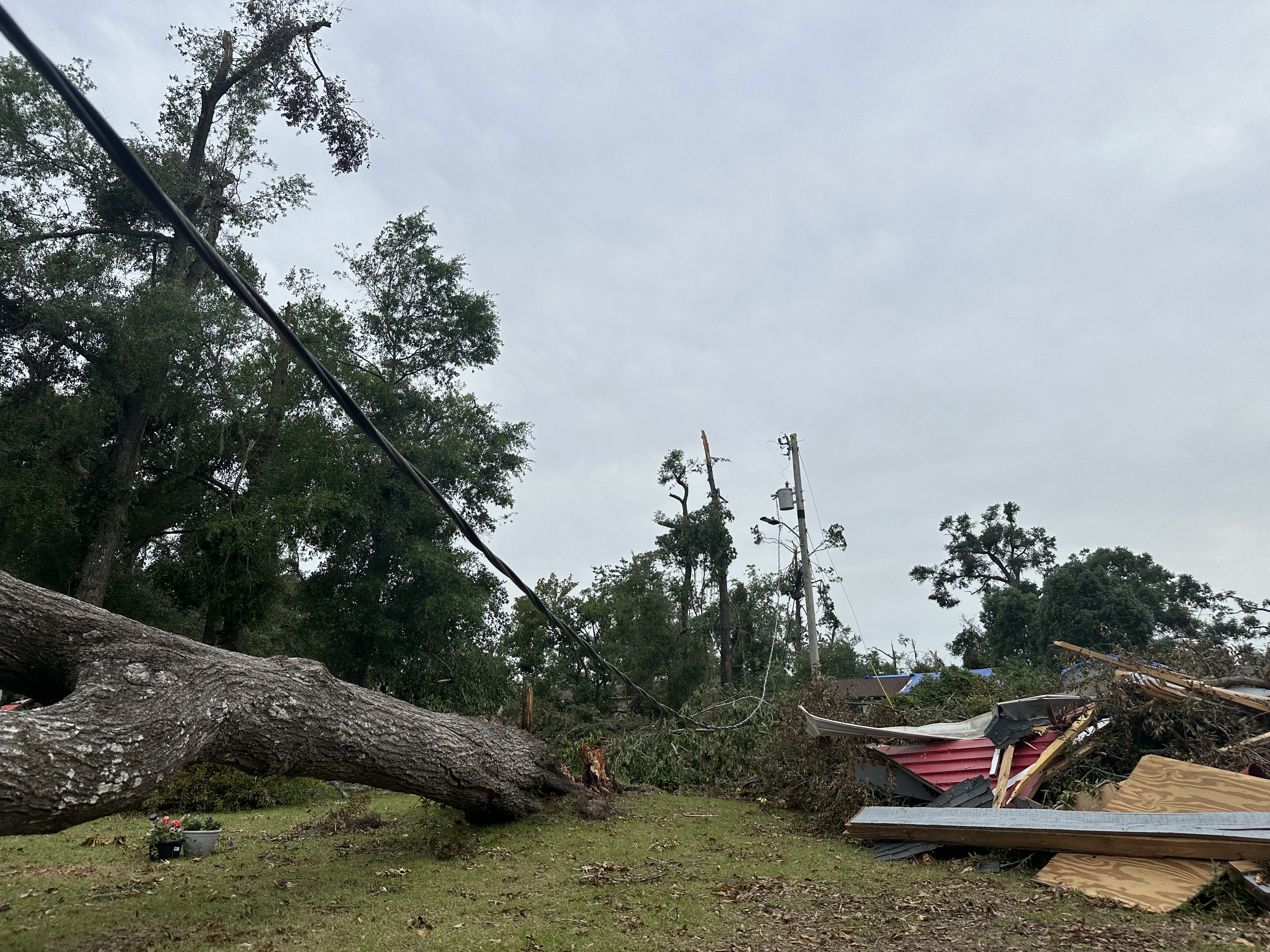 Tallahassee neighbors in hardest-hit areas may not see electricity until Friday - Vimarsana News