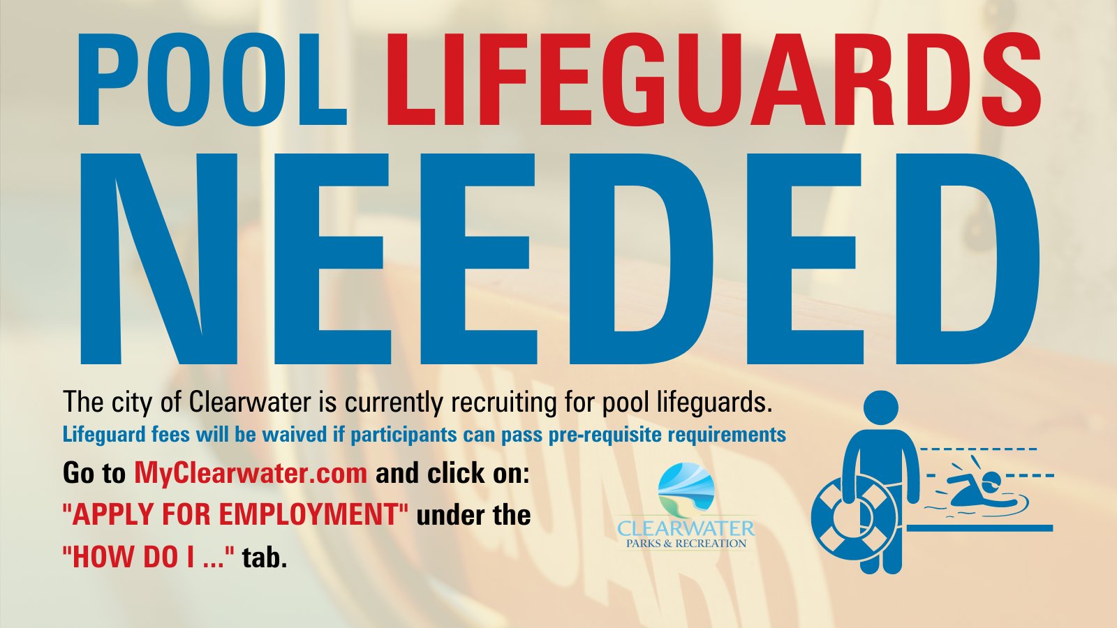 Clearwater needs lifeguards, anyone 16 and over can apply - Vimarsana News