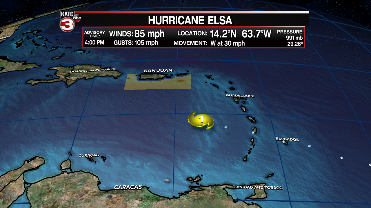 Stormy start to the 4th; Tracking Hurricane Elsa in the Caribbean - Vimarsana News