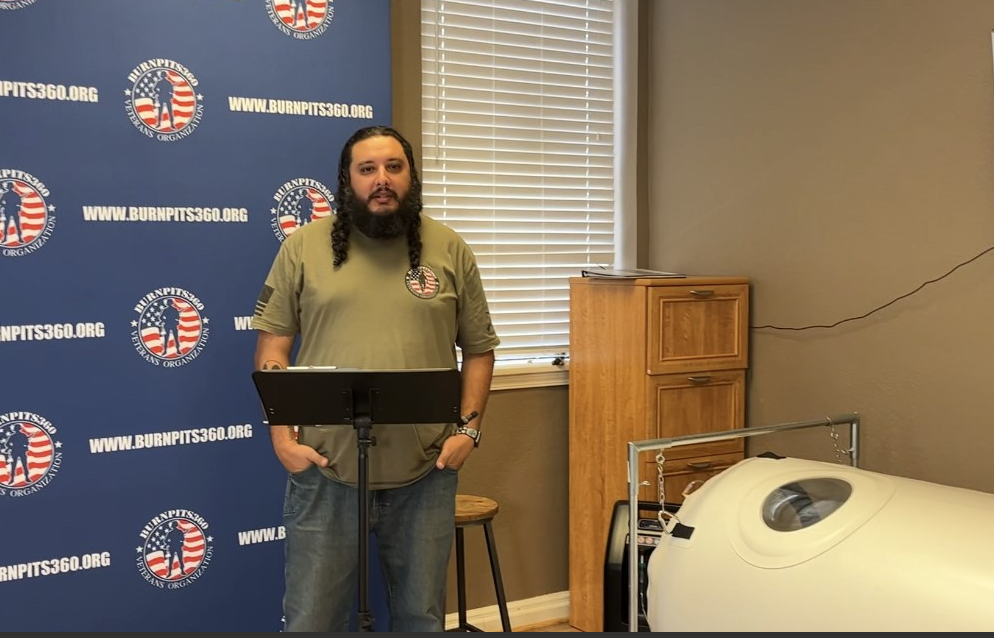Local veteran is gifted one of 12 hyperbaric chambers from Warrior Hope Network - Vimarsana News