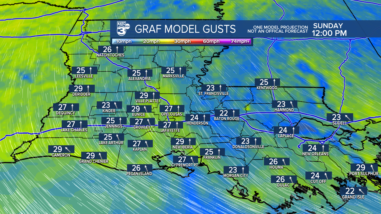 Windy, warm and humid weekend...gusts near 30mph - Vimarsana News